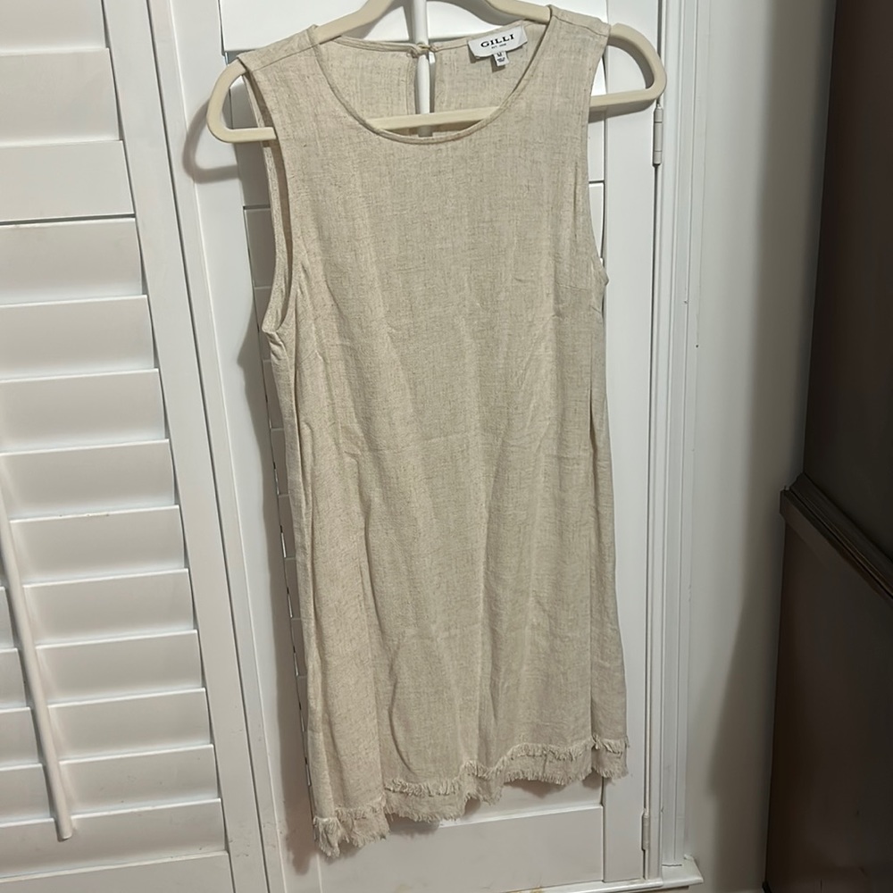 Cute tan dress